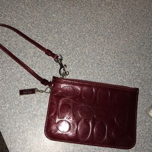 Coach wristlet